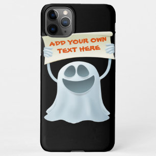 Ghost holding text  iPhone 11Pro max case