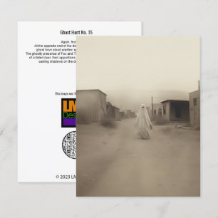 Ghost Hunt No. 15 Thank You Card