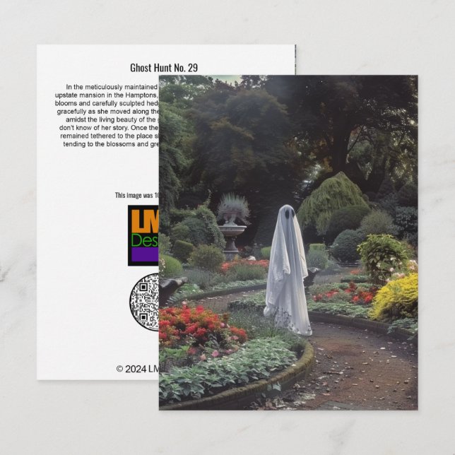 Ghost Hunt No. 29 Thank You Card (Front/Back)