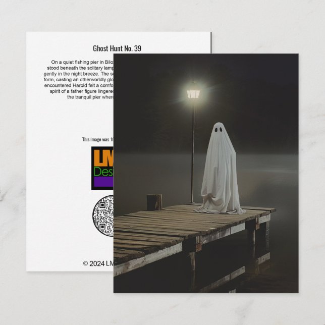 Ghost Hunt No. 39 Thank You Card (Front/Back)