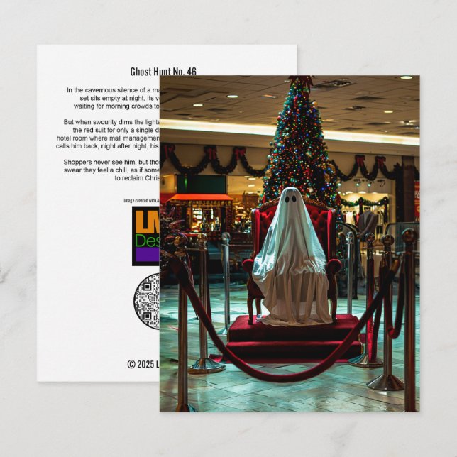 Ghost Hunt No. 46 Thank You Card (Front/Back)