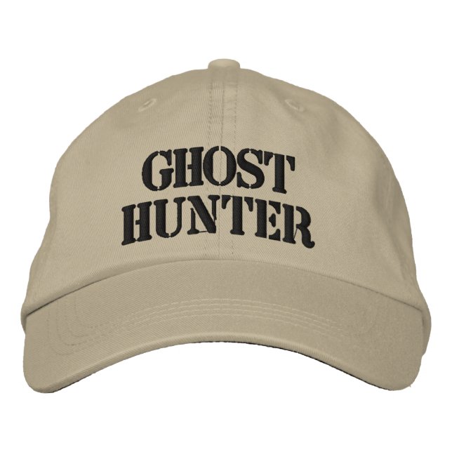 Ghost Hunter  Embroidered Hat (Front)