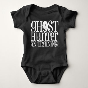 Ghost Hunter (In Training) Halloween Baby Bodysuit