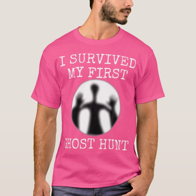 Ghost Hunter Paranormal Ghost Hunting T-Shirt (Front)