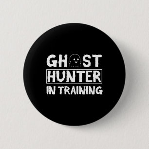 Ghost Hunter Paranormal Investigator Ghost-hunting 6 Cm Round Badge
