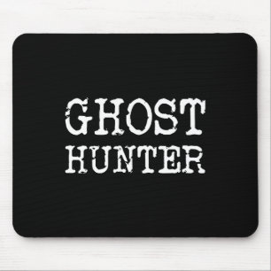 Ghost Hunter Paranormal Investigator Halloween Gif Mouse Pad