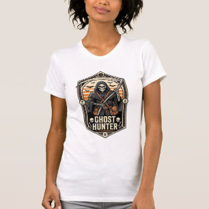 Ghost Hunter Shirt Vintage Reaper Halloween Design