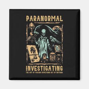 Ghost Hunting Investigator Design Paranormal Inves Magnet