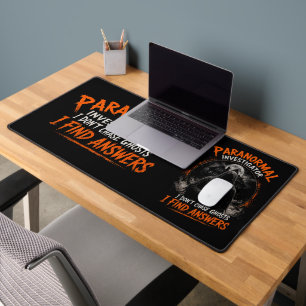 Ghost Hunting Office Desk Mat