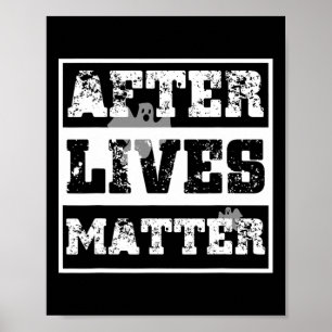 Ghost Hunting Paranormal Investigator Funny Ghost  Poster