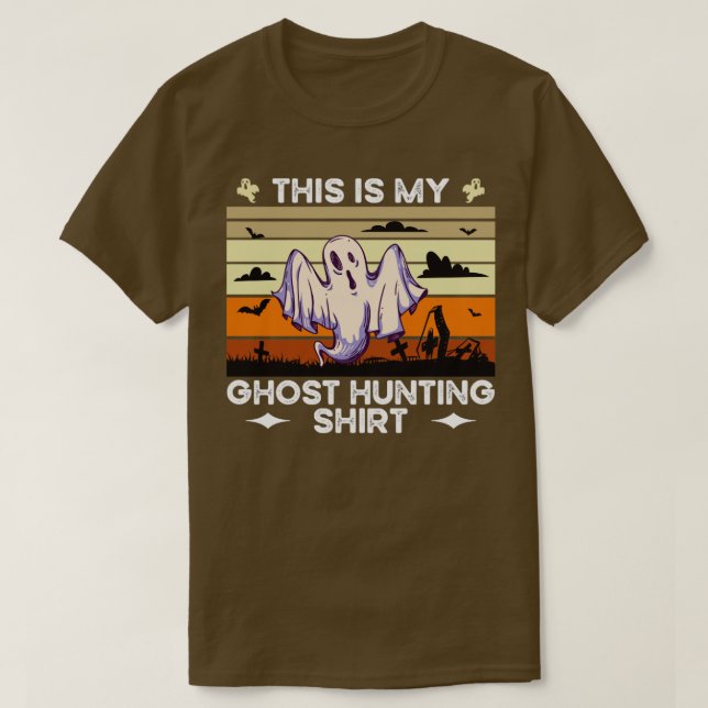 Ghost Hunting T-Shirt (Design Front)
