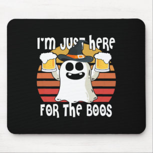 Ghost I'm Just Here For Boos1 Mouse Pad