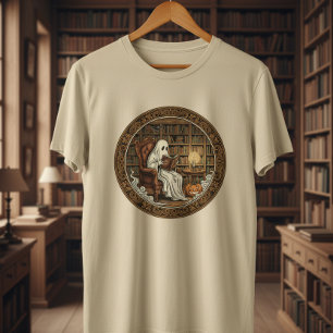 Ghost In A Library Tri-Blend Shirt