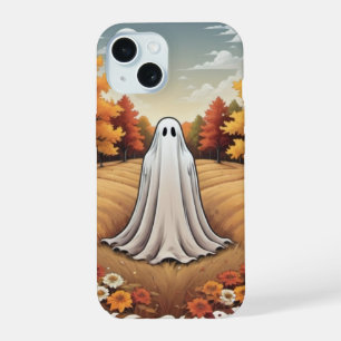 Ghost in Autumn Forest iPhone 15 Case