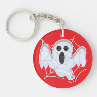 Ghost in the spiderweb key ring