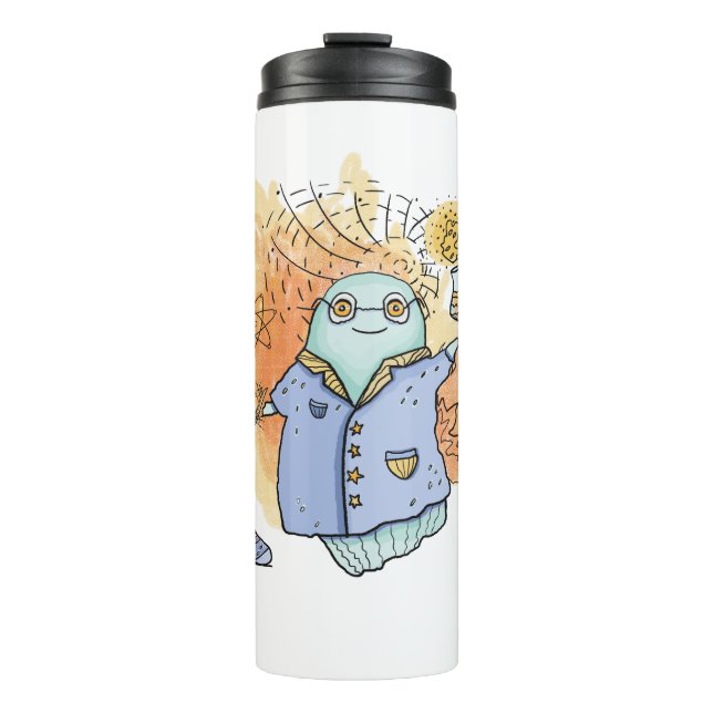 ghost kids thermal tumbler (Front)