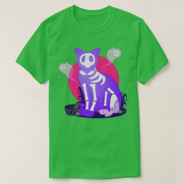 Ghost Kitten T-Shirt (Design Front)