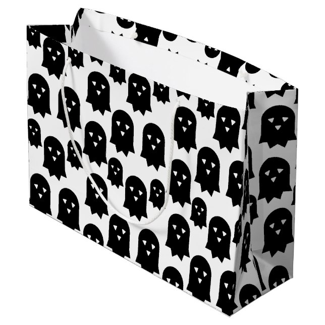 Ghost Large Gift Bag (Back Angled)
