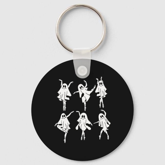 Ghost Llerinas Llet Dance  Key Ring (Front)