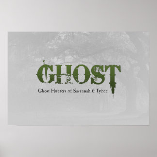 GHOST Logo Poster