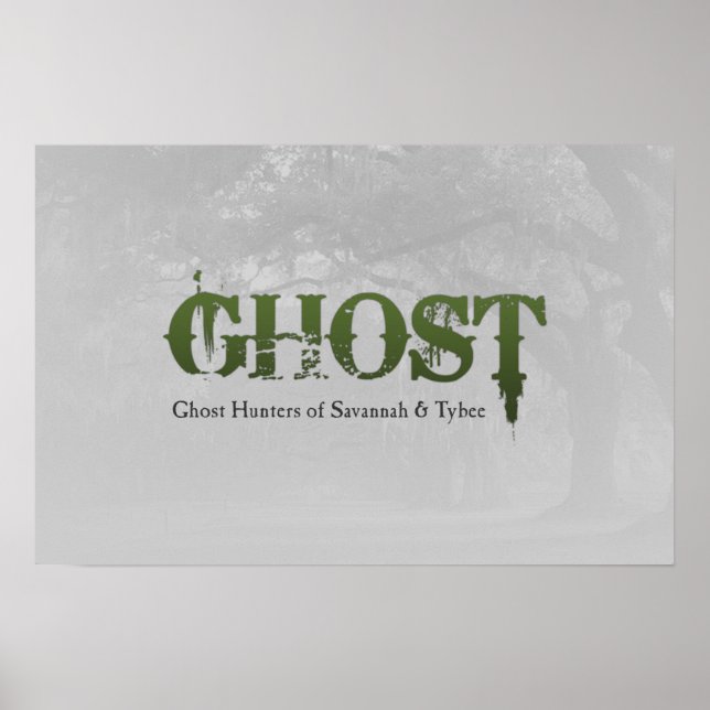 GHOST Logo Poster (Front)