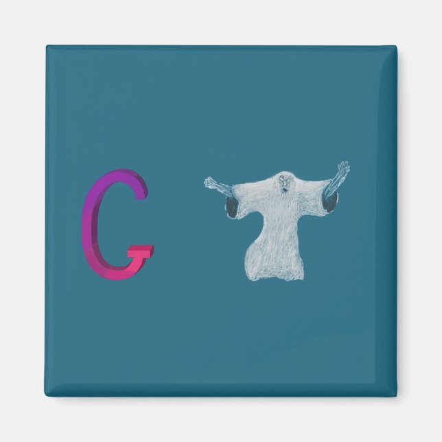Ghost Magnet (Front)
