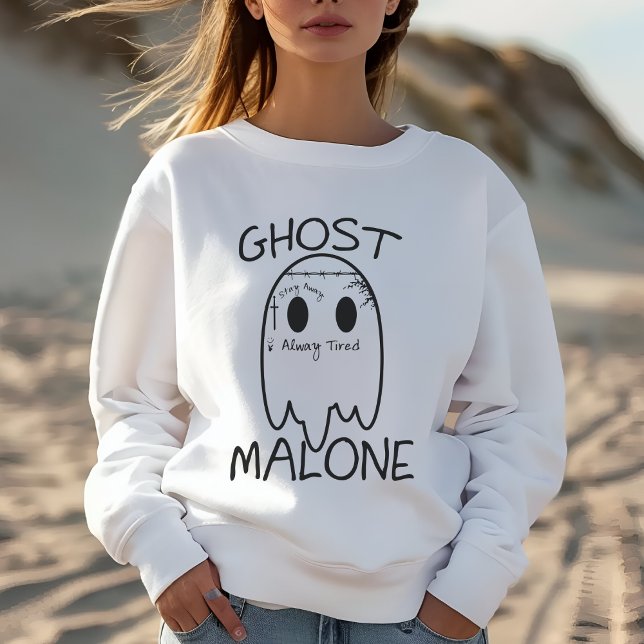 Ghost Malone Halloween Sweatshirt Cute Funny Gift (Creator Uploaded)