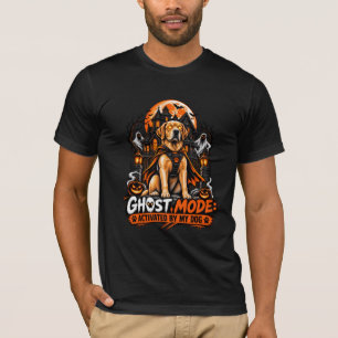 Ghost Mode Activated By My Dog Labrador Halloween T-Shirt