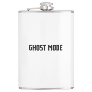 Ghost Mode: Silence is Power Hip Flask