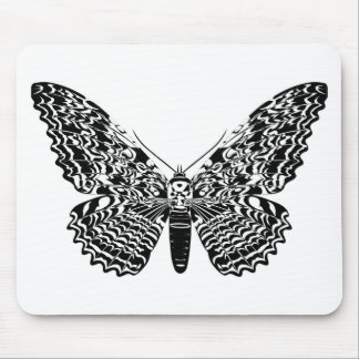 Ghost moth mouse pad