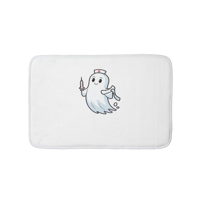 ghost nurse Classic T-Shirt_1 Bath Mat (Front)