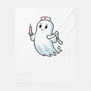 ghost nurse Classic T-Shirt_1 Fleece Blanket