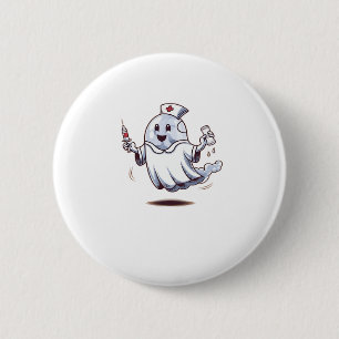 ghost nurse Classic T-Shirt 6 Cm Round Badge