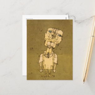 Ghost of a Genius by Paul Klee Holiday Postcard