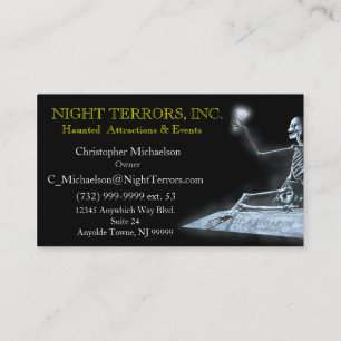Ghost of a Rose Business Card