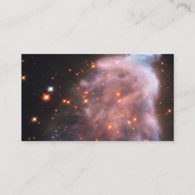 Ghost of Cassiopeia Nebula Business Card (Front)
