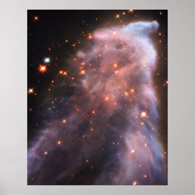Ghost of Cassiopeia Nebula Poster (Front)