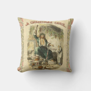 Ghost of Christmas Present Scrooge Cushion