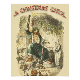 Ghost of Christmas Present Scrooge  Poster