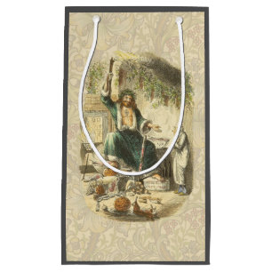 Ghost of Christmas Present Scrooge  Small Gift Bag
