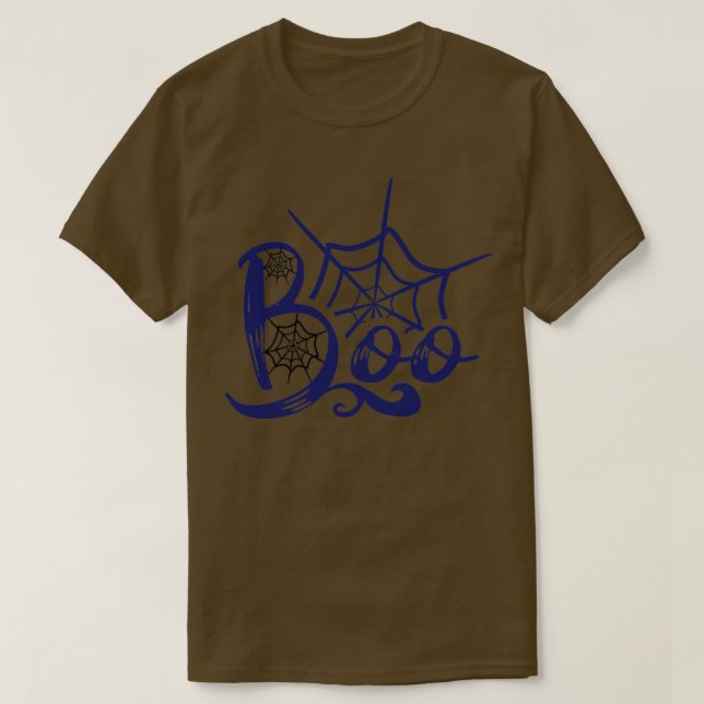 ghost of disapproval boo blue spiderx27s nest T-Shirt (Design Front)
