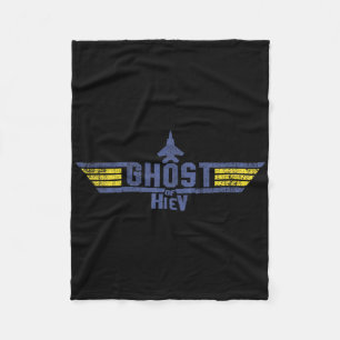 Ghost Of Kiev Ukrainian Pilot Ace Putin I Stand Wi Fleece Blanket