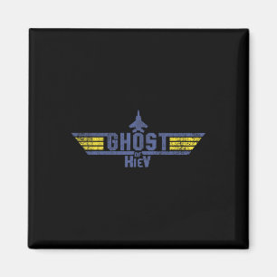 Ghost Of Kiev Ukrainian Pilot Ace Putin I Stand Wi Magnet