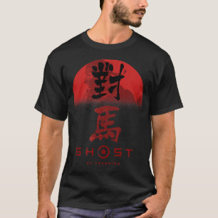 Ghost of Tsushima Ghost in Rising Sun  T-Shirt