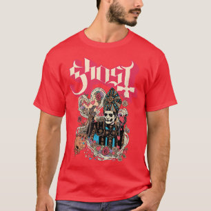 Ghost - Papa Hearts Valentine's Day T-Shirt