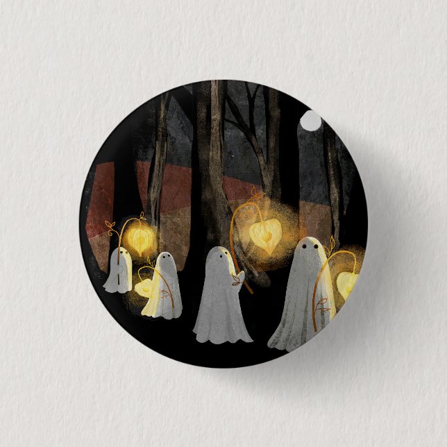 Ghost Parade 3 Cm Round Badge (Front)