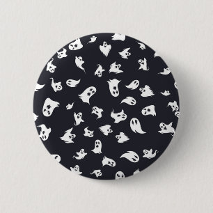 Ghost pattern 6 cm round badge