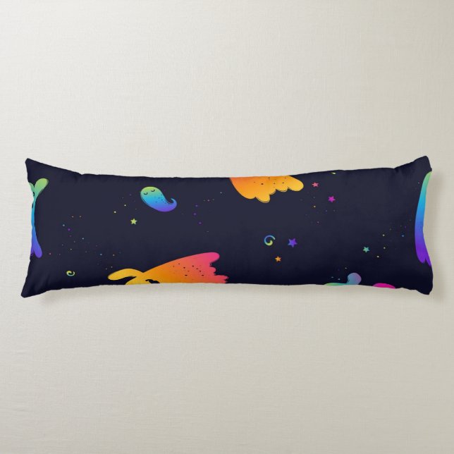 Ghost pattern body cushion (Front)