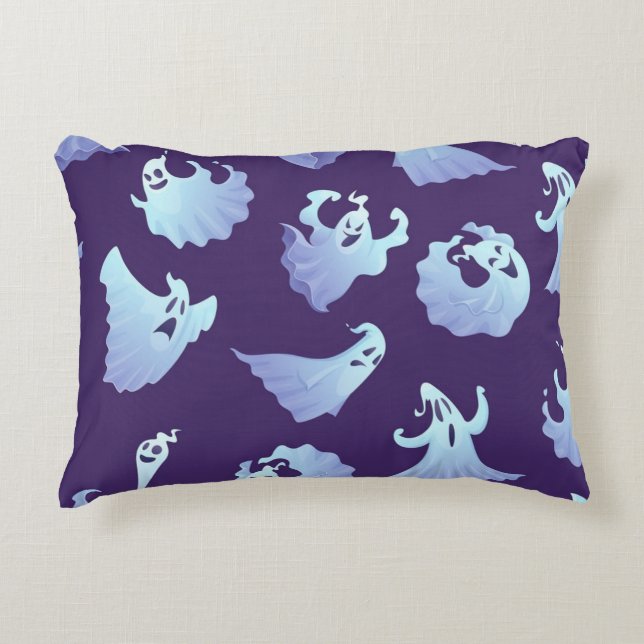 Ghost pattern decorative cushion (Front)
