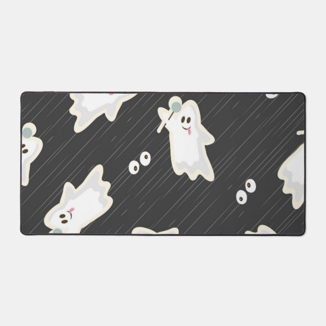 Ghost pattern desk mat (Front)